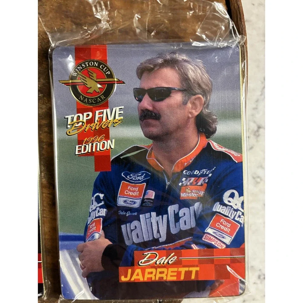 1996 NASCAR Winston‎ Cup 5 Drivers Metal Cards Tin